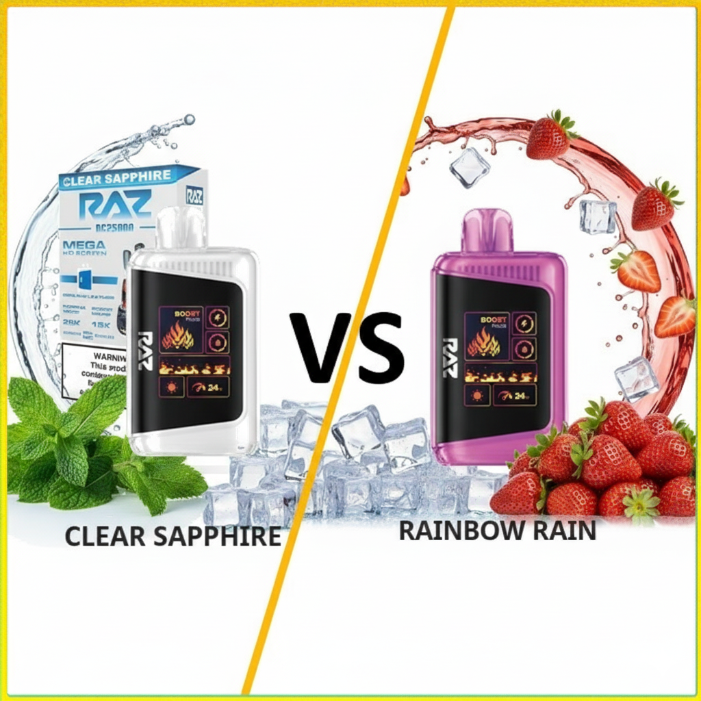 raz clear sapphire flavor profile Raz DC25000 – Clear Sapphire Review: The Freshest 
