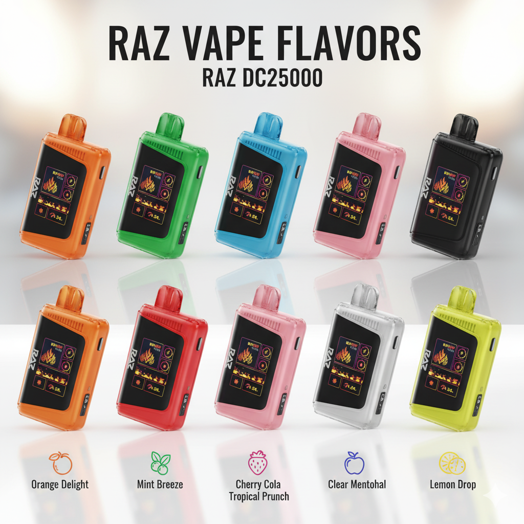 Raz Vape Flavors Raz DC25000: Is the 25,000 Puff Powerhouse Worth It?