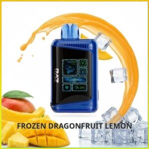 DC25000_Frozen_Dragonfruit_Lemon Raz DC25000 - Frozen Dragonfruit Lemon - Bangin Sour Berries