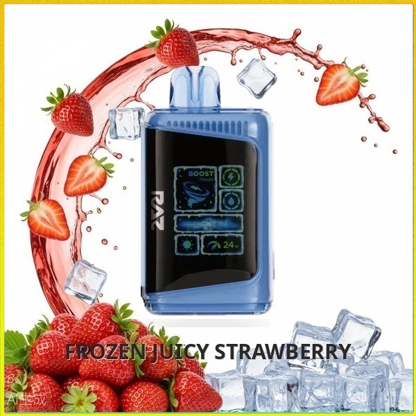 DC25000_Frozen_Juicy_Strawberry Raz DC25000 - Frozen Juicy Strawberry