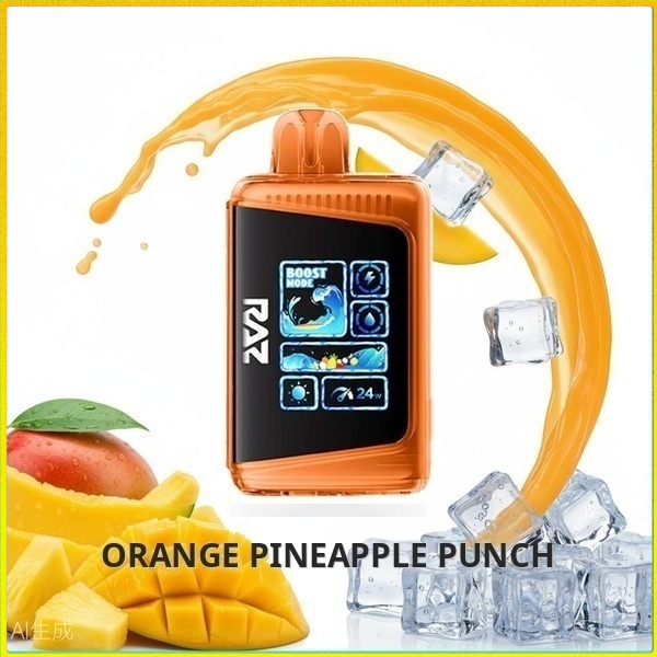 DC25000_Orange_Pineapple_Punch Raz DC25000 - Strawberry Orange Tang