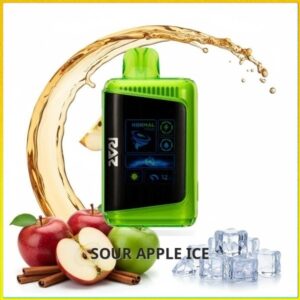 DC25000_Sour_Apple_Ice Raz DC25000 - Sour apple ice
