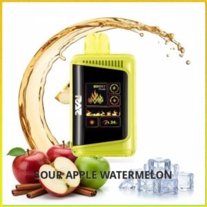DC25000_Sour_Apple_Watermelon Raz DC25000 - Sour Apple Watermelon