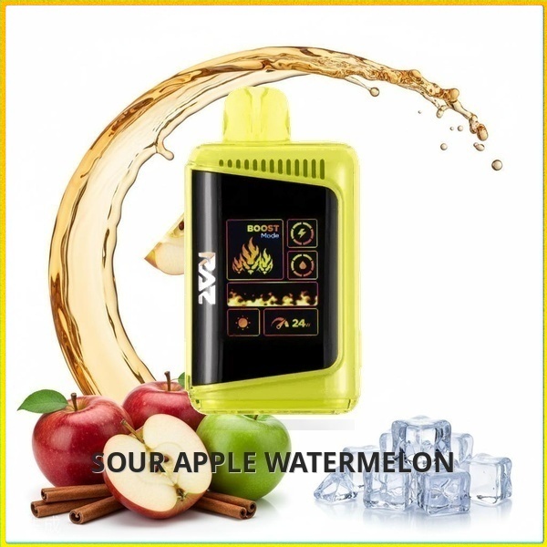 Raz DC25000 - Sour Apple Watermelon