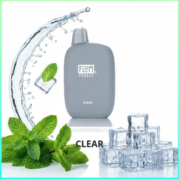 FLUM_Clear Flum Pebble - Clear