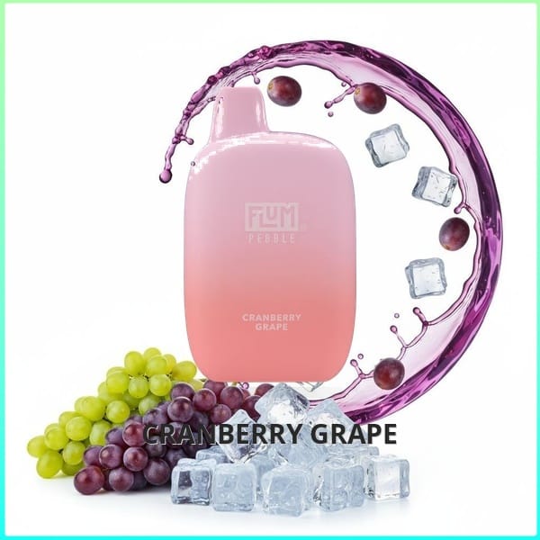 FLUM_Cranberry_Grape Flum Pebble - Cranberry Grape