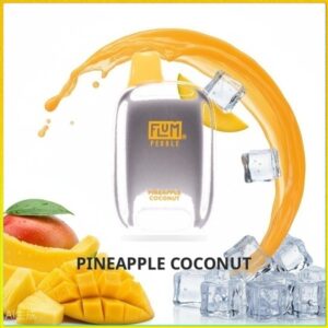 FLUM_Pineapple_Coconut Flum Pebble - Pineapple Coconut