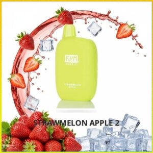 FLUM_Strawmelon_Apple_2 Flum Pebble - Strawmelon Apple