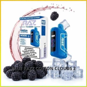 TN9000_Blue_Razz_Cotton_Clouds_2 Raz TN9000 - Blue Raz Cotton Cloudz