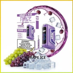 TN9000_Grape_Ice Raz TN9000 - Grape Ice