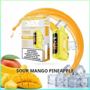 TN9000_Sour_Mango_Pineapple Raz TN9000 - Sour Mango Pineapple