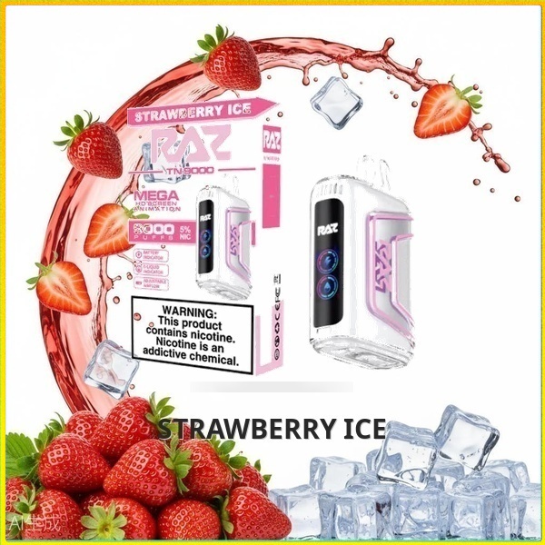Raz TN9000 - Strawberry Ice