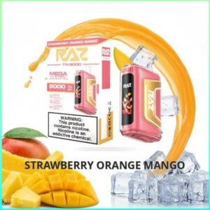TN9000_Strawberry_Orange_Mango Raz TN9000 - Strawberry Orange Mango