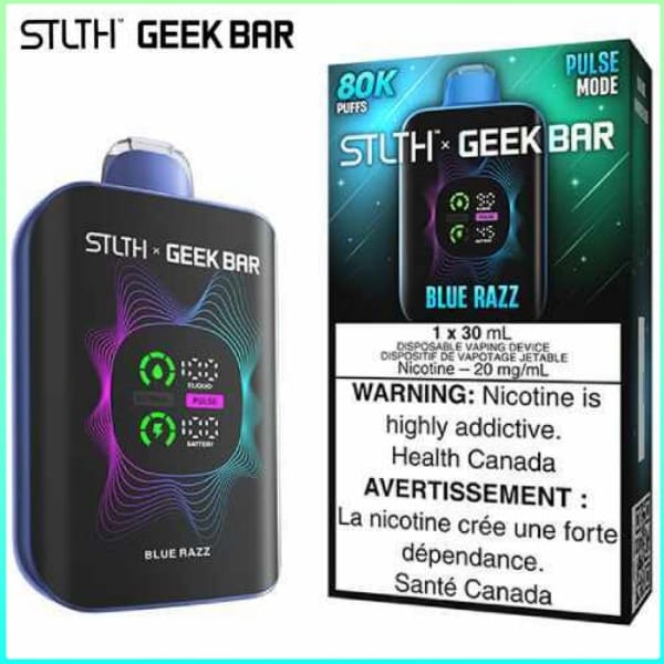 Blue Razz 80K Disposable by STLTH x Geek Bar