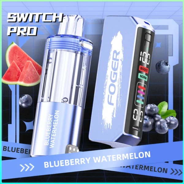 blueberry-watermelon-foger-switch-pro-30k-puffs-disposable-vape Blueberry Watermelon Foger Switch Pro Kit 30K Puffs