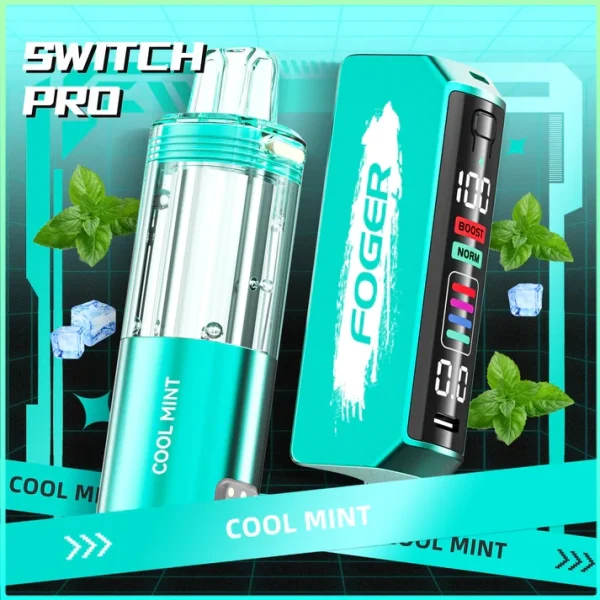cool-mint-foger-switch-pro-30k-puffs-disposable-vape Blue Razz Ice Foger Switch Pro Kit 30K Puffs