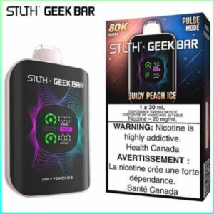 juicy-peach-ice-stllth-x-geek-bar-jcv Juicy Peach Ice 80K Disposable by STLTH x Geek Bar