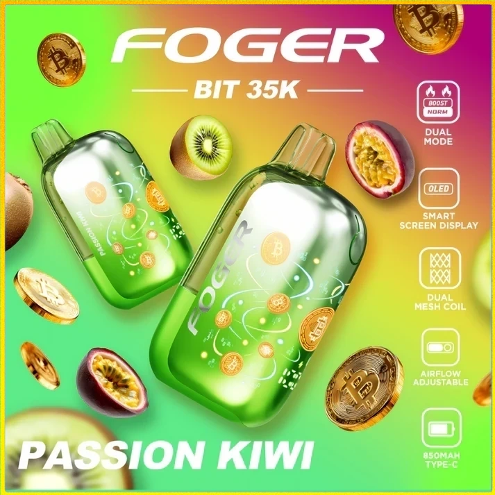 passion-kiwi-foger-bit-35k-cover Passion Kiwi – Foger Bit 35K Puffs