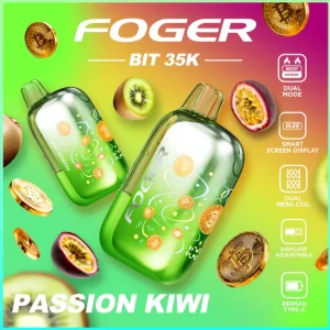 passion-kiwi-foger-bit-35k-cover Passion Kiwi – Foger Bit 35K Puffs
