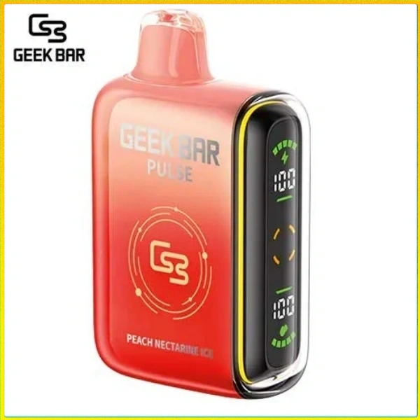 Peach Nectarine Ice Pulse Disposable 9K by Geek Bar