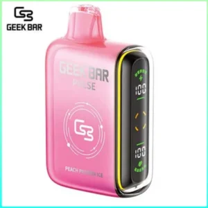 Peach Passion Ice Pulse Disposable 9K by Geek Bar