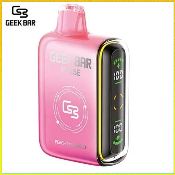 Peach Passion Ice Pulse Disposable 9K by Geek Bar