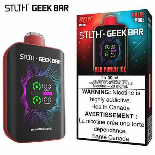 red-punch-ice-stllth-x-geek-bar-jcv Red Punch Ice 80K Disposable by STLTH x Geek Bar