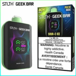 Sour C Ice 80K Disposable by STLTH x Geek Bar