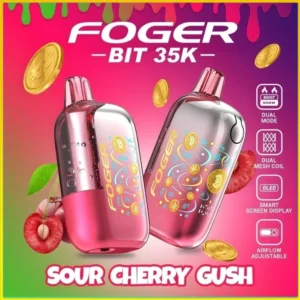 sour-cherry-gush-foger-bit-35k-cover Sour Cherry Gush – Foger Bit 35K Puffs