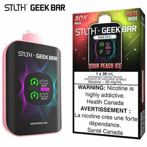 sour-peach-ice-stllth-x-geek-bar-jcv Sour Peach Ice 80K Disposable by STLTH x Geek Bar