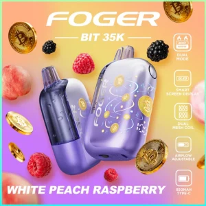 White Peach Raspberry – Foger Bit 35K Puffs