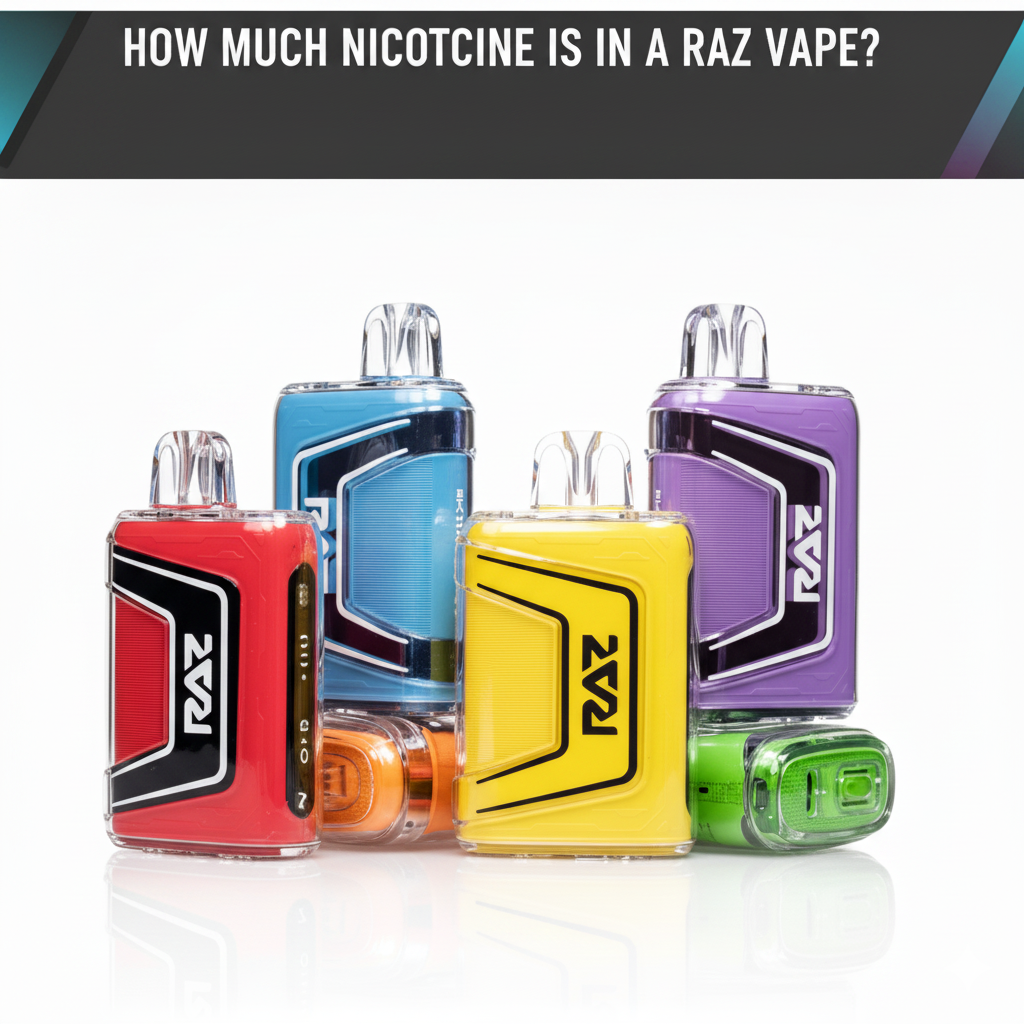 How Much Nicotine is in a Raz Vape? Everything You Need to Know